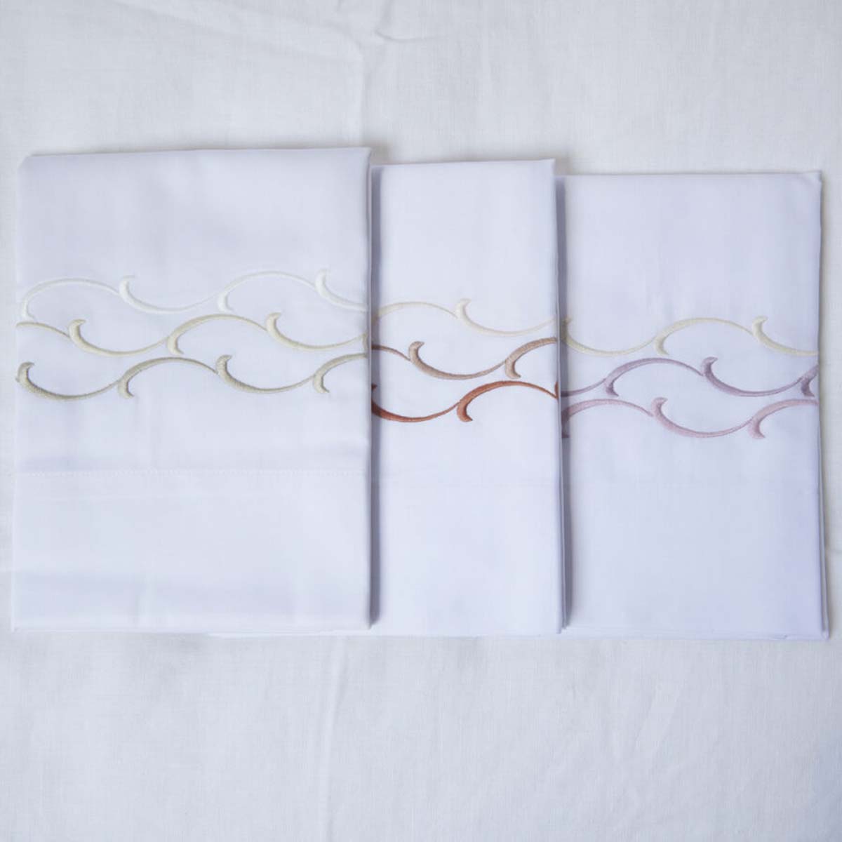 An image of Gracious Home Onda Flat Sheet