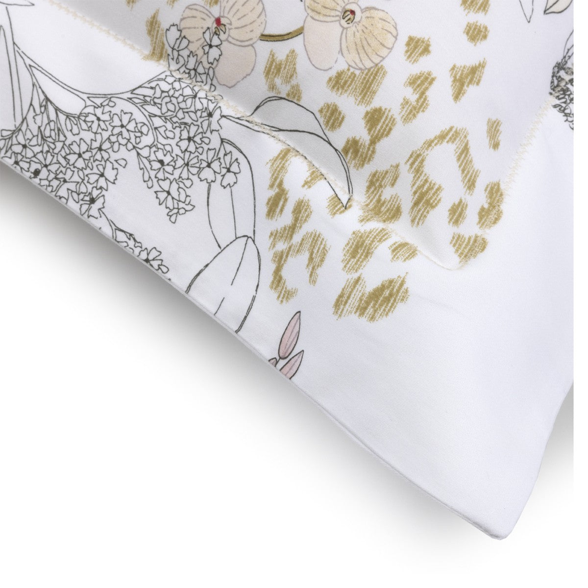 An image of Yves Delorme Orchidee Sham