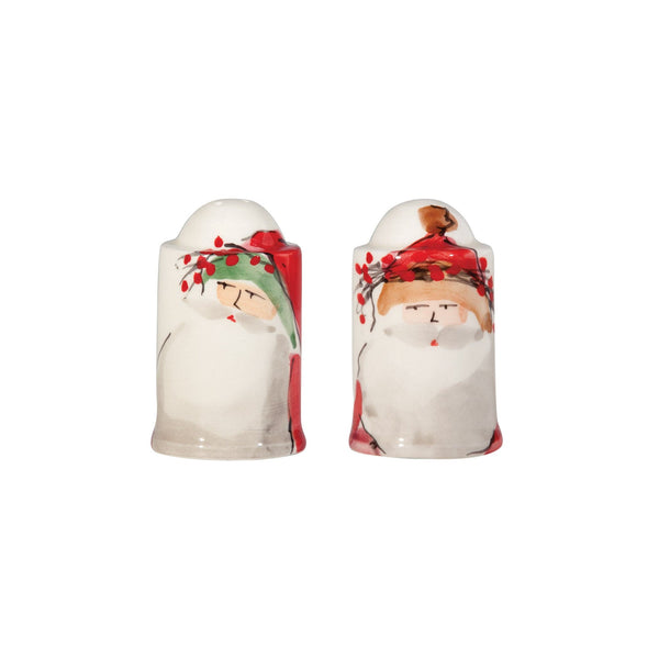 An image of Vietri Old St. Nick Salt & Pepper
