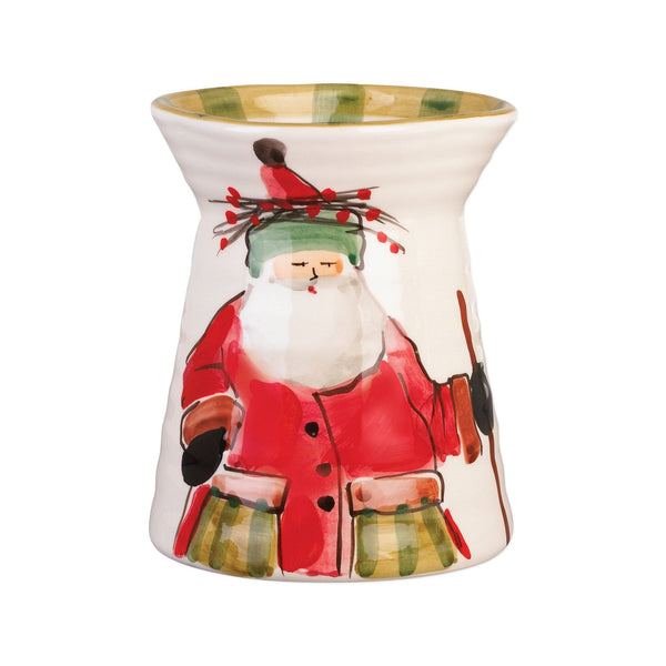 An image of Vietri Old St. Nick Utensil Holder