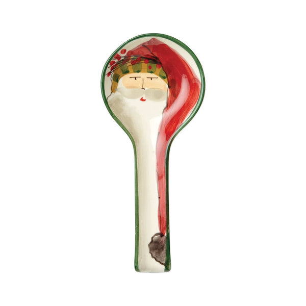An image of Vietri Old St. Nick Spoon Rest