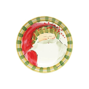 Vietri Old St. Nick Assorted Round Salad Plates - Set of 4