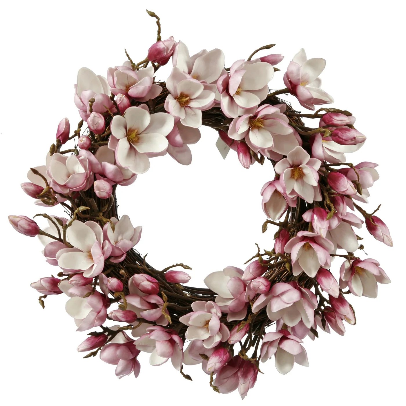 An image of Winward 24" Japanese Magnolia Wreath