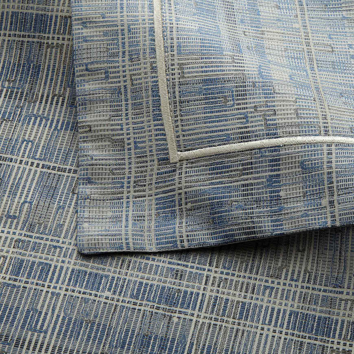 An image of Peacock Alley Biagio Jacquard Duvet Cover