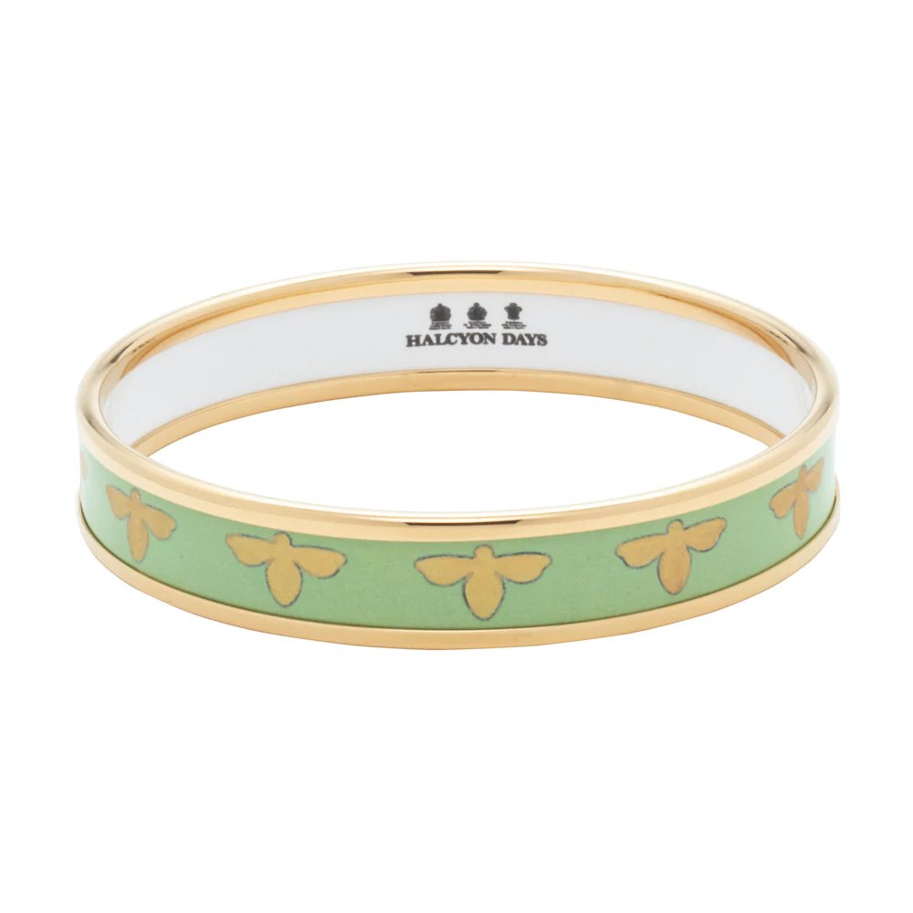 Halcyon Days Bee Enamel Bangle