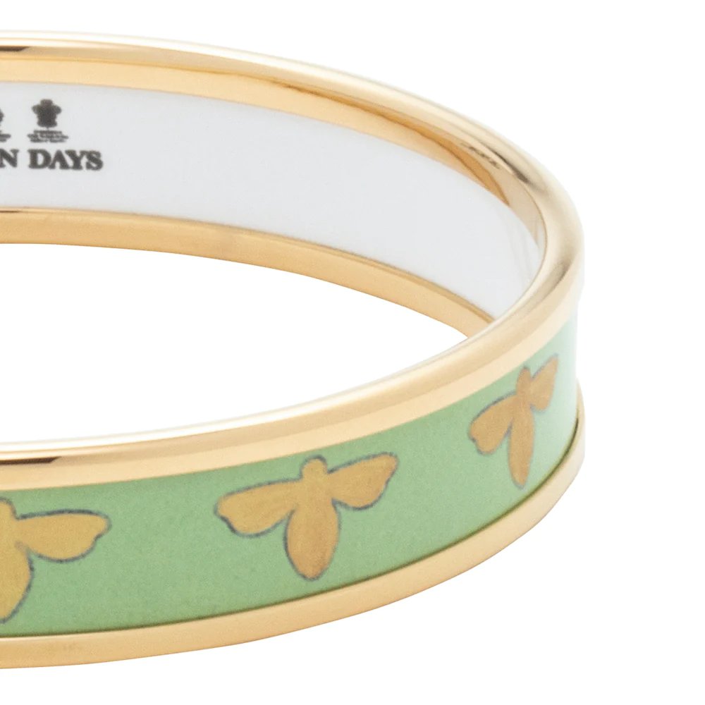 Halcyon Days Bee Enamel Bangle