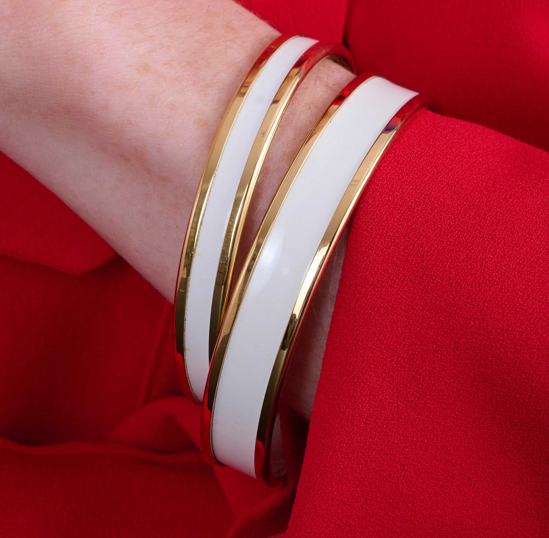 An image of Halcyon Days Enamel Bangle