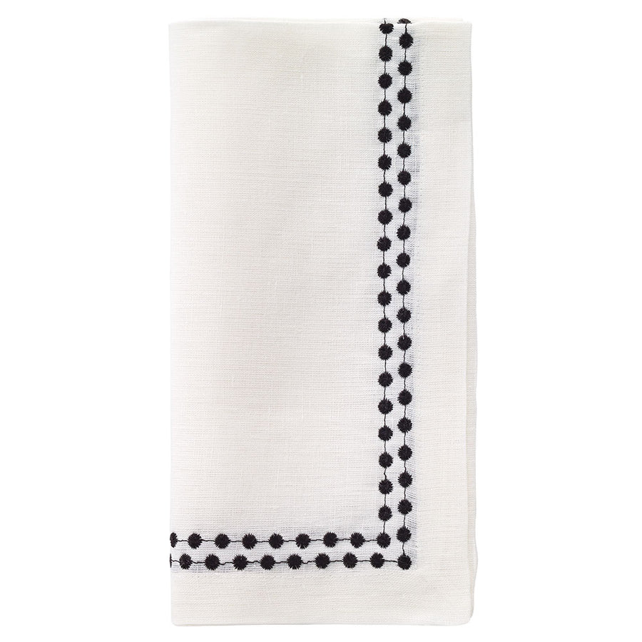 An image of Bodrum Pearls Set of 4 Dinner Napkin