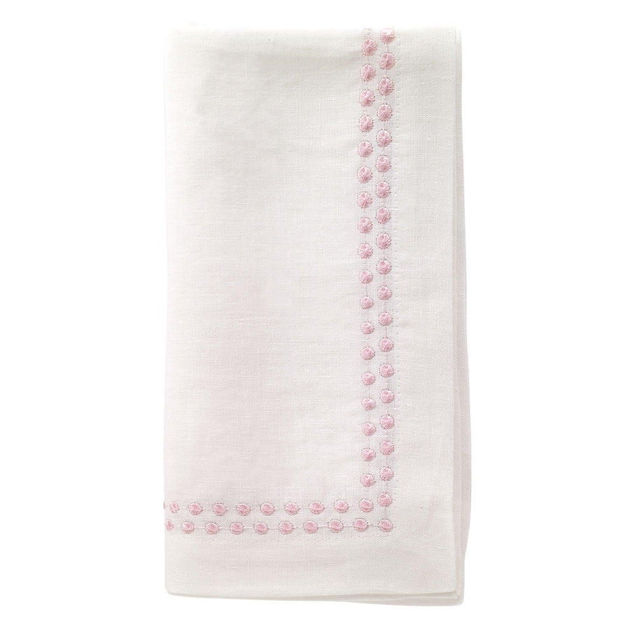 An image of Bodrum Pearls Set of 4 Dinner Napkin