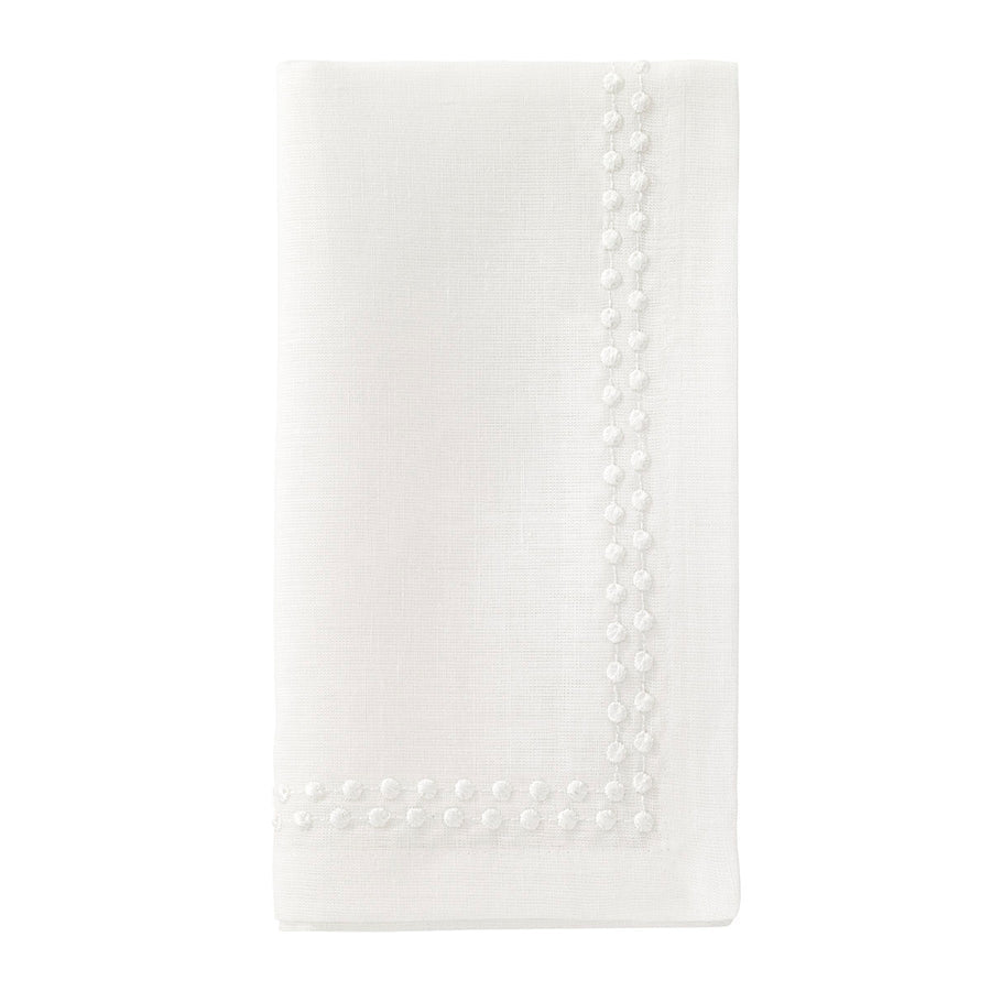 An image of Bodrum Pearls Set of 4 Dinner Napkin