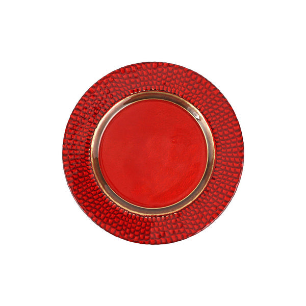 Vietri Pelli Glass Salad Plate