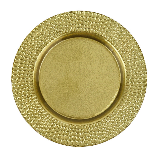An image of Vietri Pelli Glass Charger