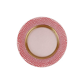 Vietri Pelli Glass Salad Plate