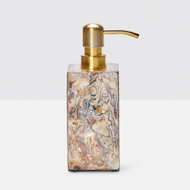 Pigeon and Poodle Adana Marbleized Soap Pump