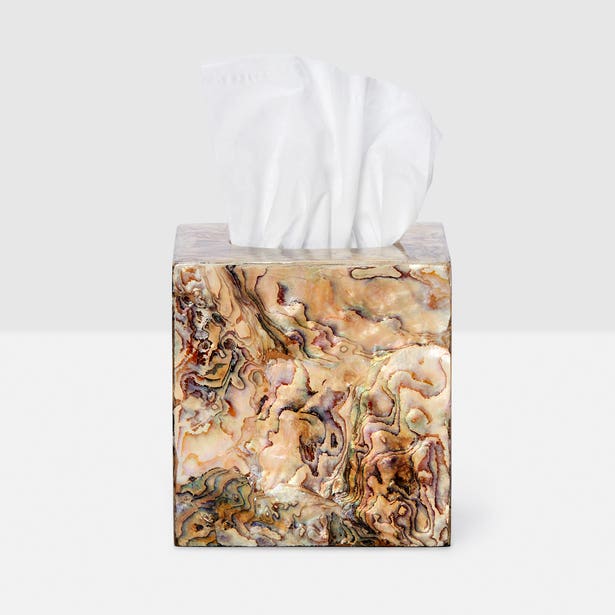 An image of Pigeon and Poodle Adana Marbleized Tissue Box