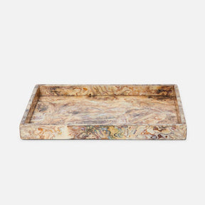 Pigeon and Poodle Adana Marbleized Vanity Tray