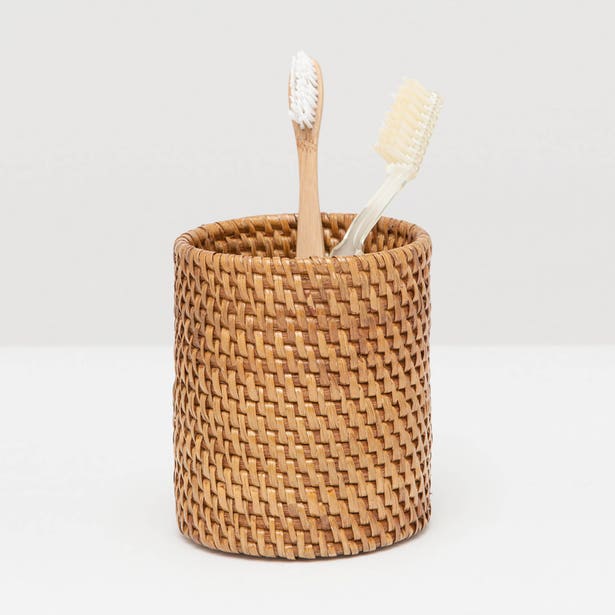 An image of Pigeon and Poodle Dalton Brush Holder