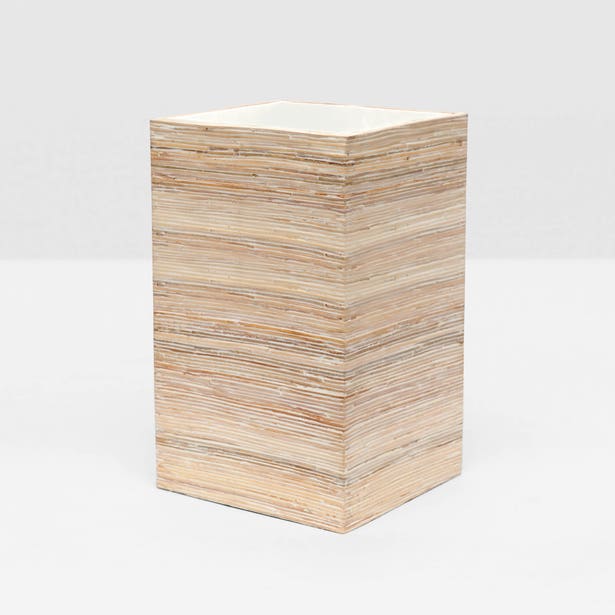 An image of Pigeon and Poodle Kona Bleached Wastebasket