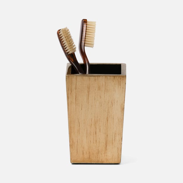 An image of Pigeon and Poodle Tanlay Brush Holder