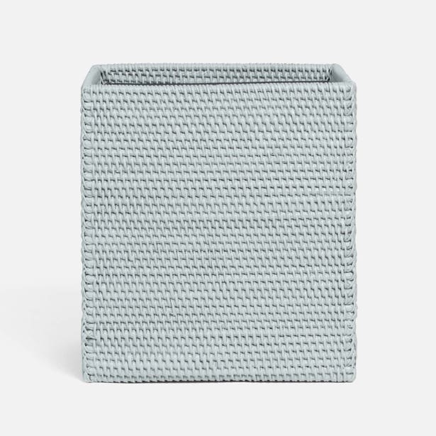 An image of Pigeon and Poodle Rectangular Dalton Wastebasket