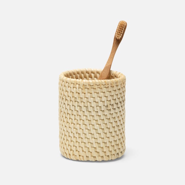 An image of Pigeon and Poodle Dalton Brush Holder