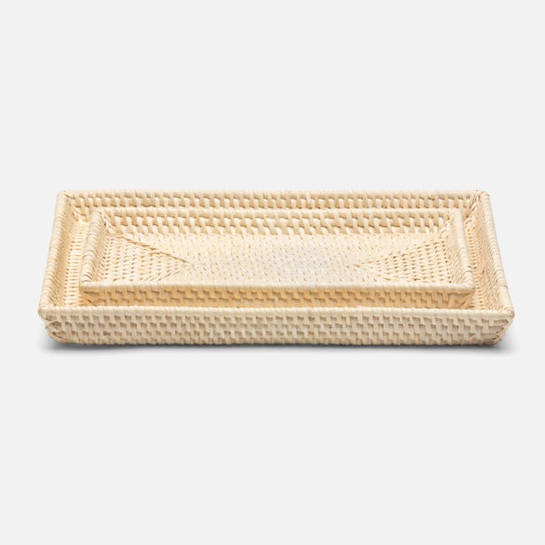 An image of Pigeon and Poodle Dalton Tray Set of 2