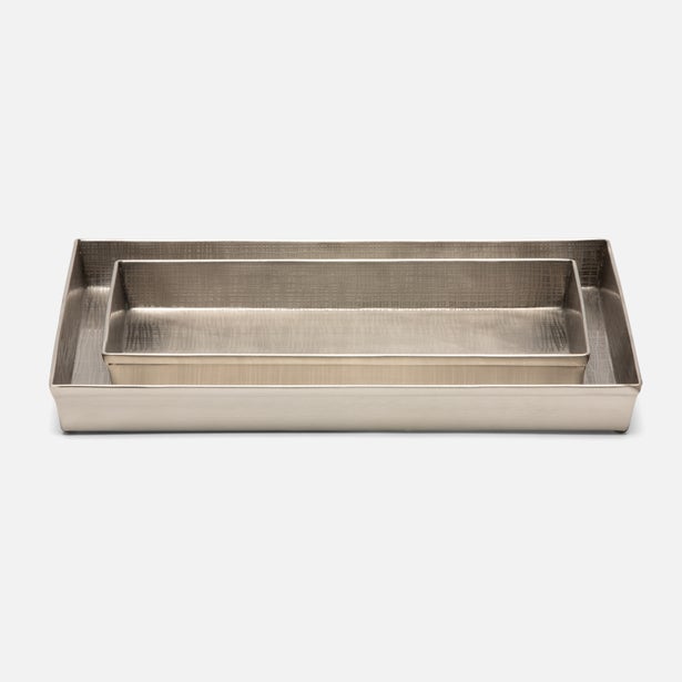 An image of Pigeon and Poodle Remy Tray Set of 2