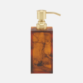 Pigeon and Poodle Tavira Amber Black Soap Pump