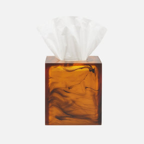 Pigeon and Poodle Tavira Amber Black Tissue Box