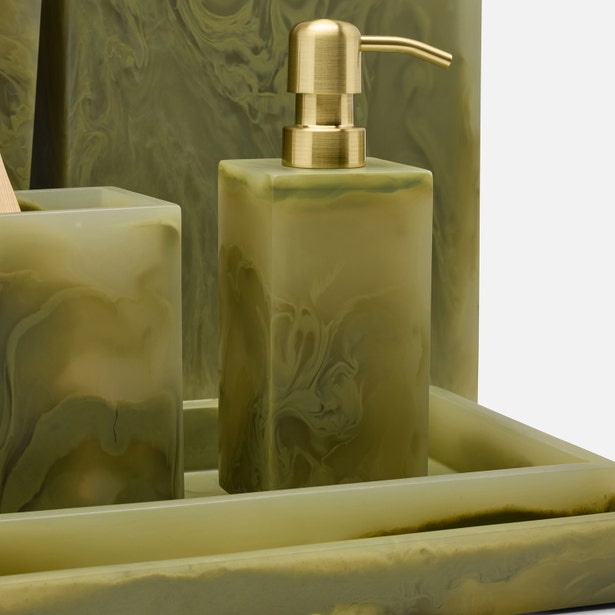 An image of Pigeon and Poodle Novo Pale Jade Soap Pump
