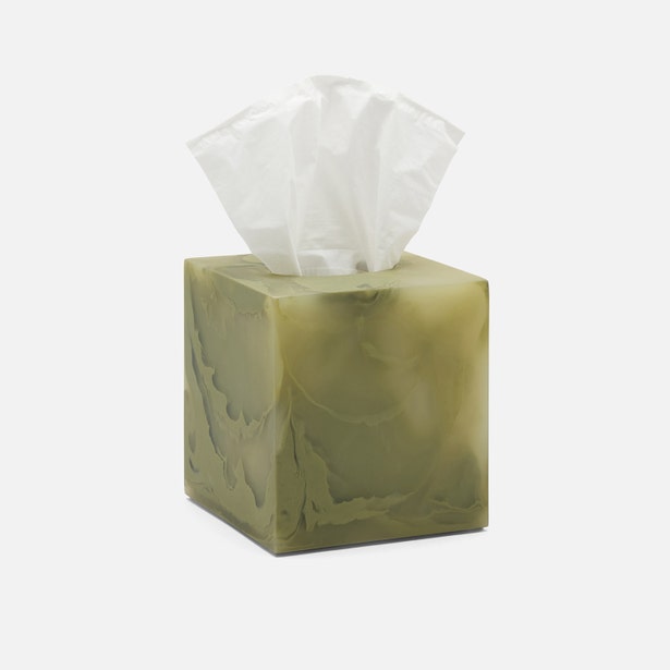 An image of Pigeon and Poodle Novo Pale Jade Tissue Box
