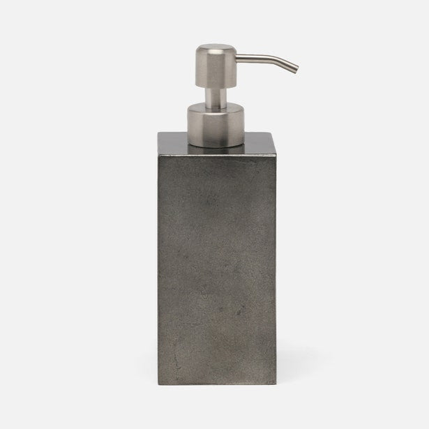 Pigeon and Poodle Davos Silver leaf Soap Pump