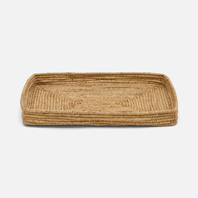 Pigeon and Poodle Magnolia Abaca Natural Tray Set