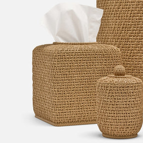 Pigeon and Poodle Nantes Woven Textured Resin Tissue Box