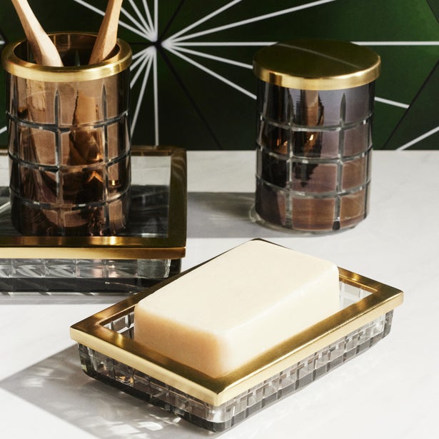 An image of Pigeon and Poodle Argos Rectangular Soap Dish