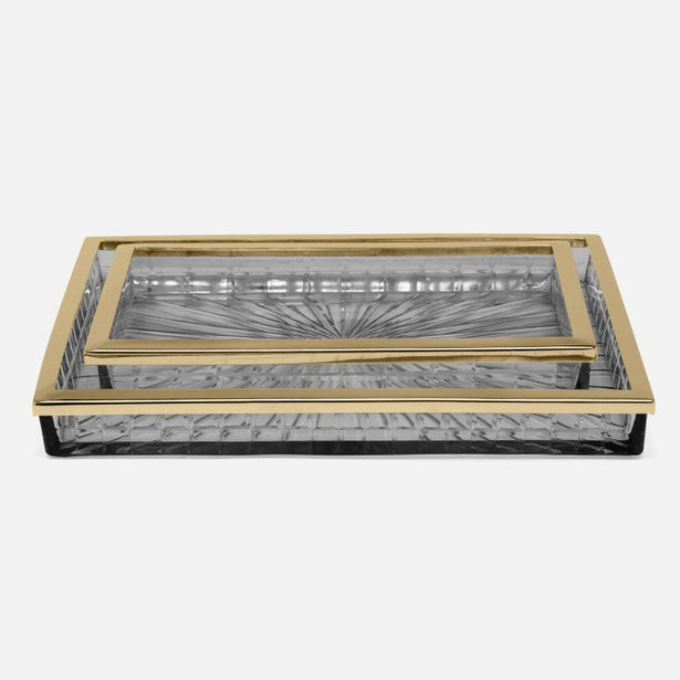 An image of Pigeon and Poodle Argos Trays Set of 2