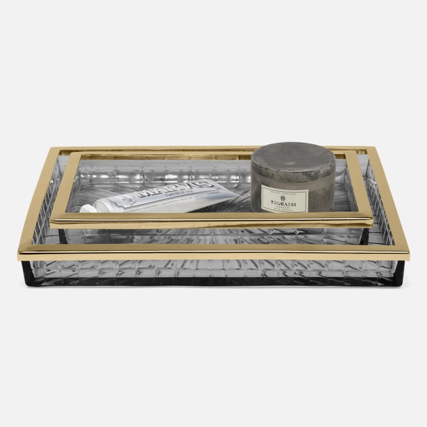 An image of Pigeon and Poodle Argos Trays Set of 2