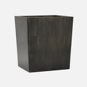 Pigeon and Poodle Arles Faux Horn Rectangular Wastebasket