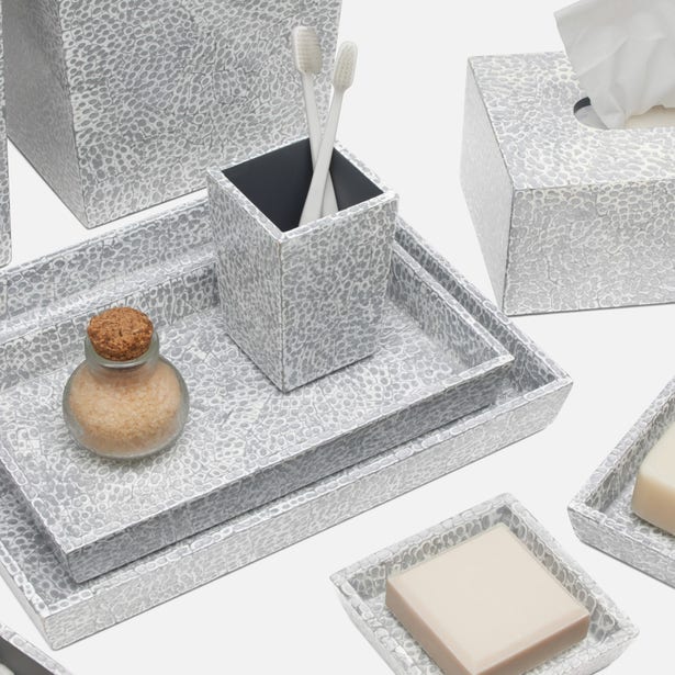 An image of Pigeon and Poodle Callas Tray Set of 2