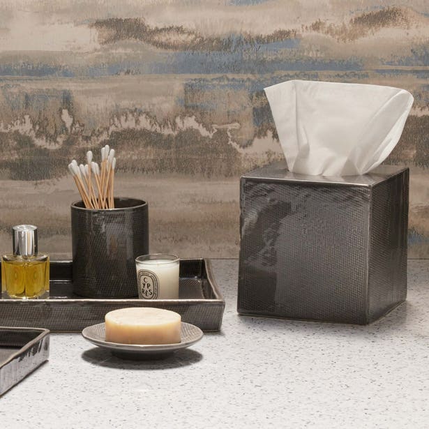 Pigeon and Poodle Cordoba Tissue Box Holder