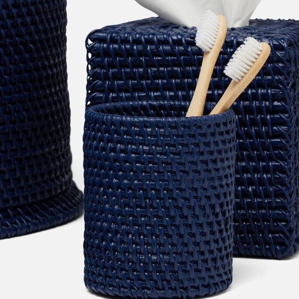 An image of Pigeon and Poodle Dalton Brush Holder