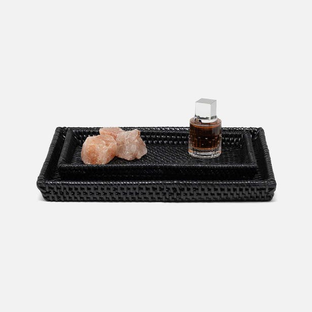 An image of Pigeon and Poodle Dalton Tray Set of 2