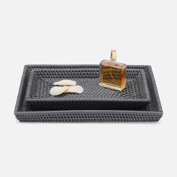 An image of Pigeon and Poodle Dalton Tray Set of 2