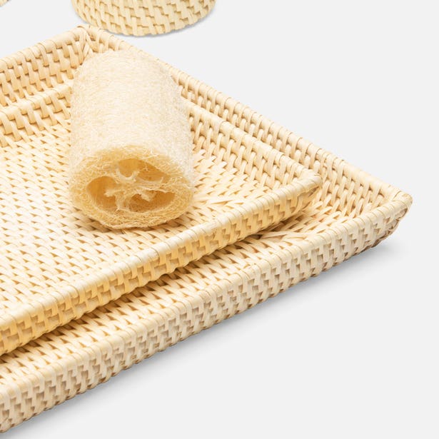 An image of Pigeon and Poodle Dalton Tray Set of 2