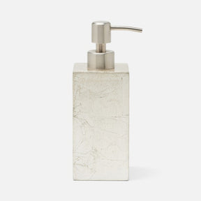 Pigeon and Poodle Davos Silver leaf Soap Pump