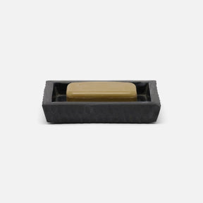 Pigeon and Poodle Kuna Textured Marble Soap Dish