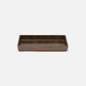 Pigeon and Poodle Navagio Spiral Burl Resin Small Tray