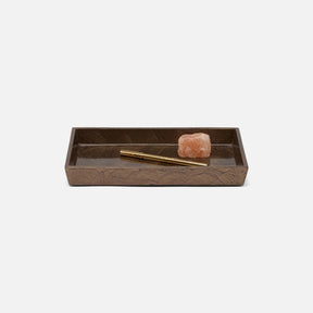 Pigeon and Poodle Navagio Spiral Burl Resin Small Tray