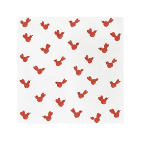 Vietri Papersoft Napkins Red Bird Dinner Napkins (Pack of 20)