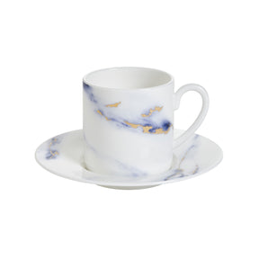 Prouna Marble Espresso Cup & Saucer